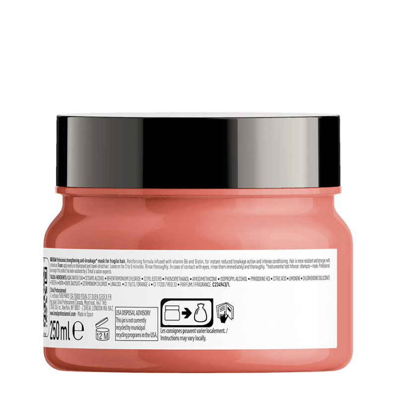 Подсилваща маска против накъсване Loreal Professionnel Serie Expert Inforcer Mask 250ml — 2