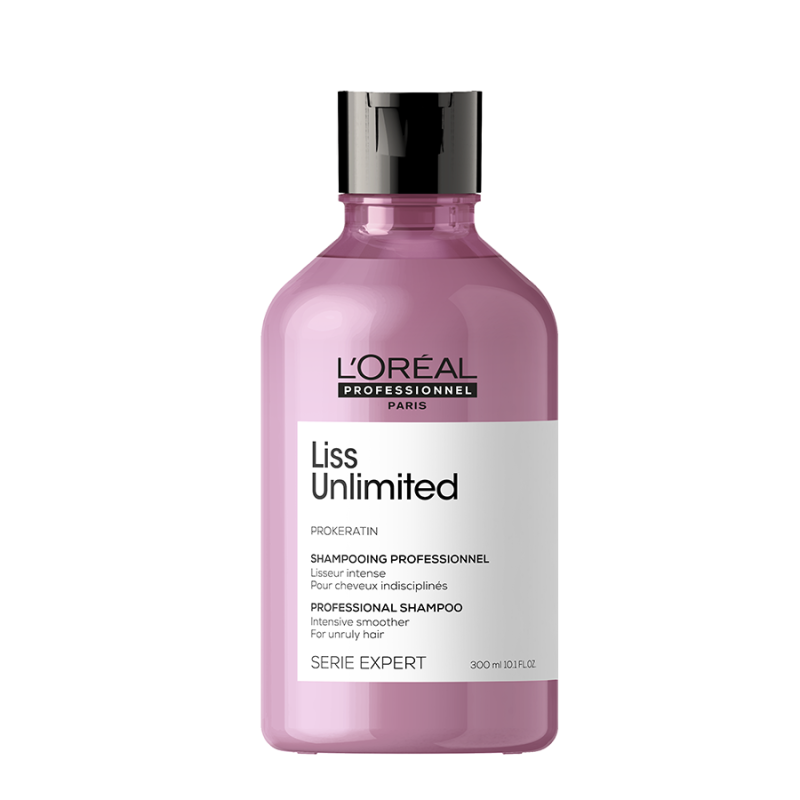 Шампоан за интензивно изглаждане на непокорна коса Loreal Professionnel Serie Expert Liss Unlimited Shampoo 300ml