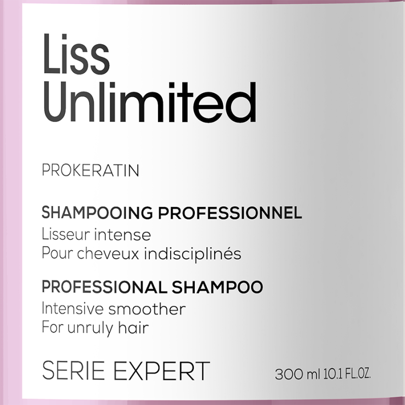 Шампоан за интензивно изглаждане на непокорна коса Loreal Professionnel Serie Expert Liss Unlimited Shampoo 300ml — 3