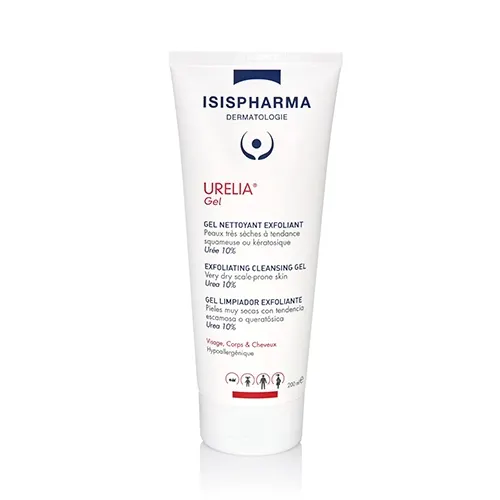 Ексфолиращ почистващ гел с 10% урея Isis Pharma Urelia Exfoliating Cleansing Gel 200ml
