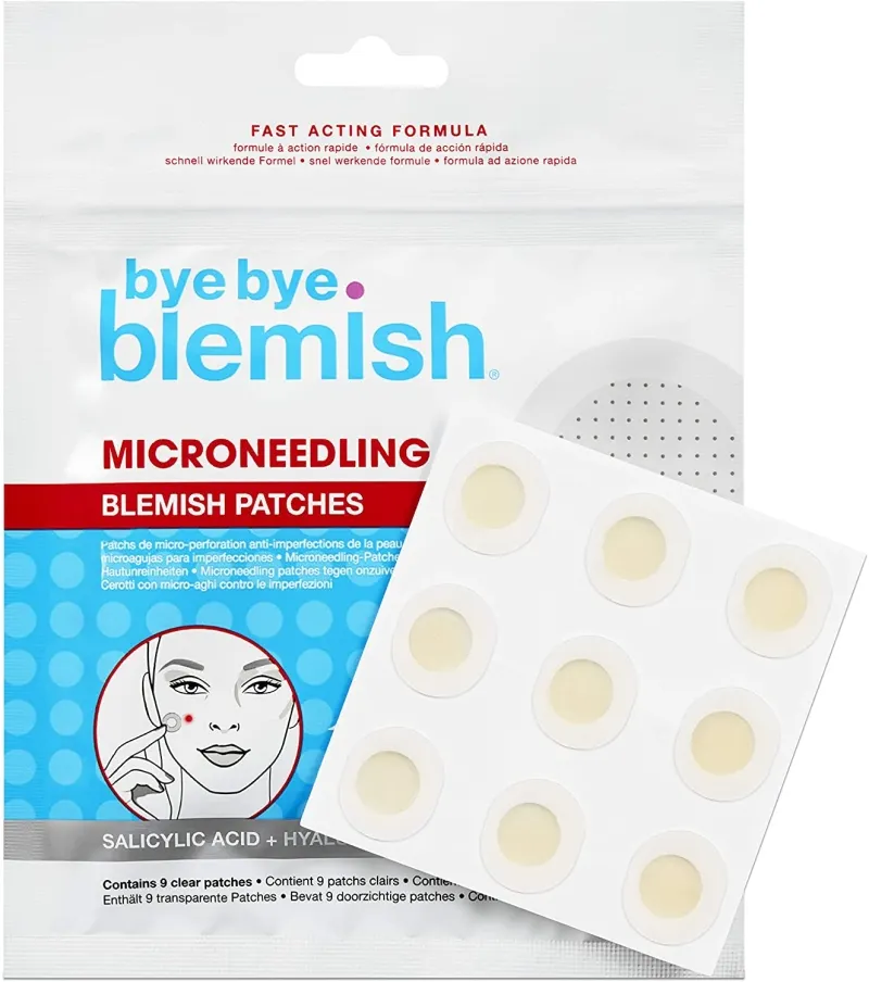 Пластири за локално третиране на пъпки и петна Bye Bye Blemish Microneedling Blemish Patches 9pcs — 4