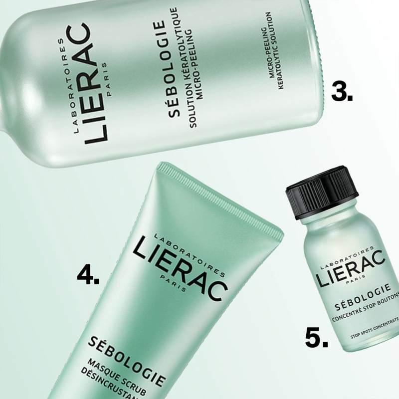 Кератолитен разтвор срещу несъвършенства Lierac Sebologie Keratolytic Solution to Correct Imperfections 100ml — 4