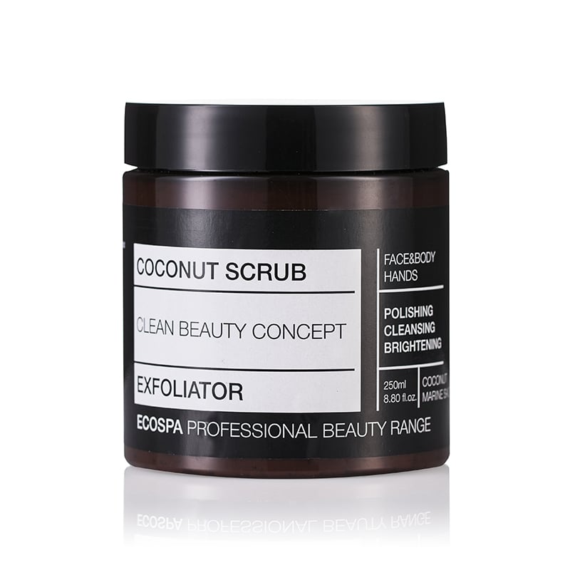 Подхранващ кокосов пилинг за лице и тяло EcoSpa Coconut Scrub 250ml