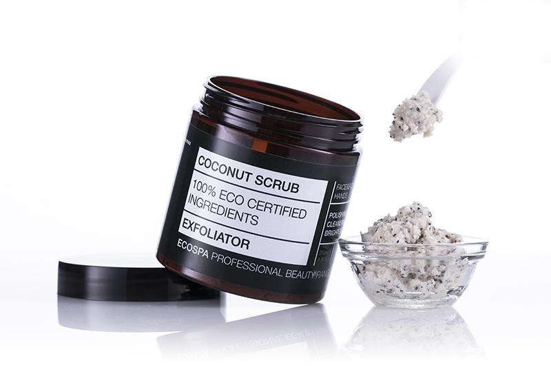 Подхранващ кокосов пилинг за лице и тяло EcoSpa Coconut Scrub 250ml — 2