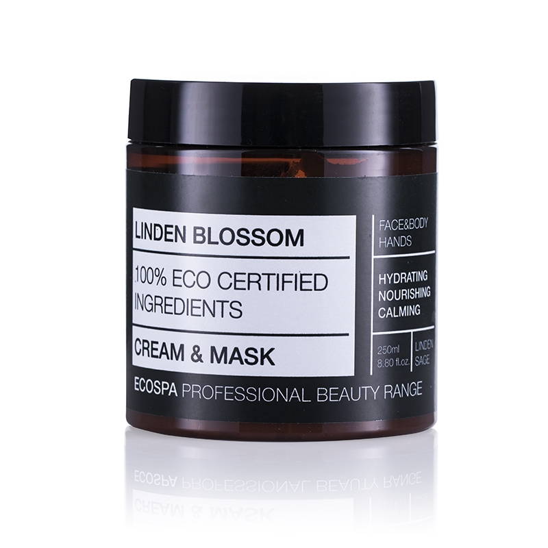 Крем - маска за лице и тяло с Липов цвят EcoSpa Linden Blossom Cream & Mask 250ml