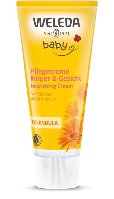 Хидратиращ крем за лице и тяло с невен Weleda Baby 75ml