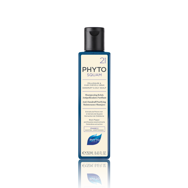 Шампоан против пърхот за мазна коса PHYTO Phytosquam Anti-Dandruff Moisturizing Maintenance Shampoo 250ml