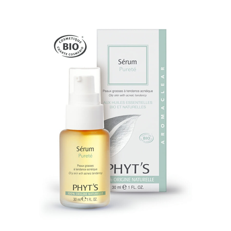 Почистващ и изглаждащ серум за мазна и склонна към акне кожа Phyt's Sérum Pureté 30ml — 2