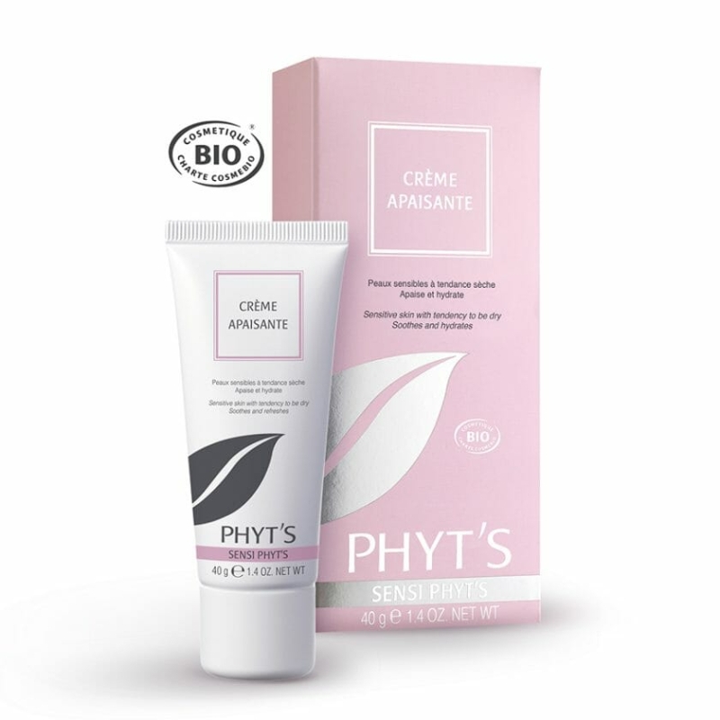 Хидратиращ и успокояващ крем за чувствителна кожа Phyt's Crème Apaisante 40g — 2