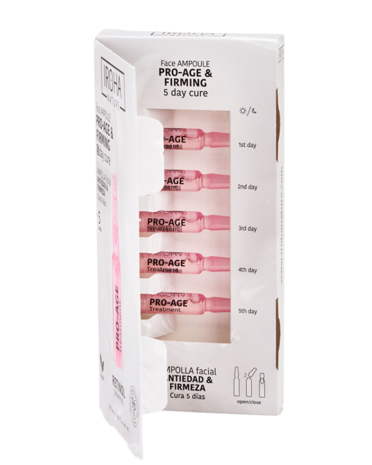 5-Дневна антиейдж терапия за лице с Ретинол Iroha Anti-Age Retinol Treatment Ampoules 5X1.5ml — 2