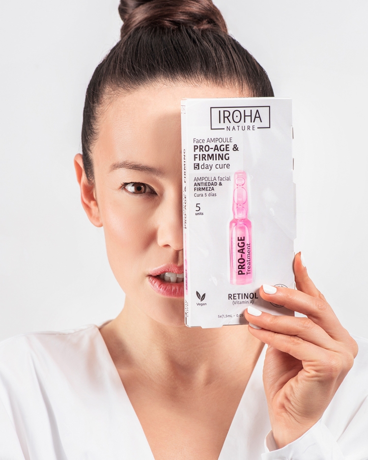5-Дневна антиейдж терапия за лице с Ретинол Iroha Anti-Age Retinol Treatment Ampoules 5X1.5ml — 6