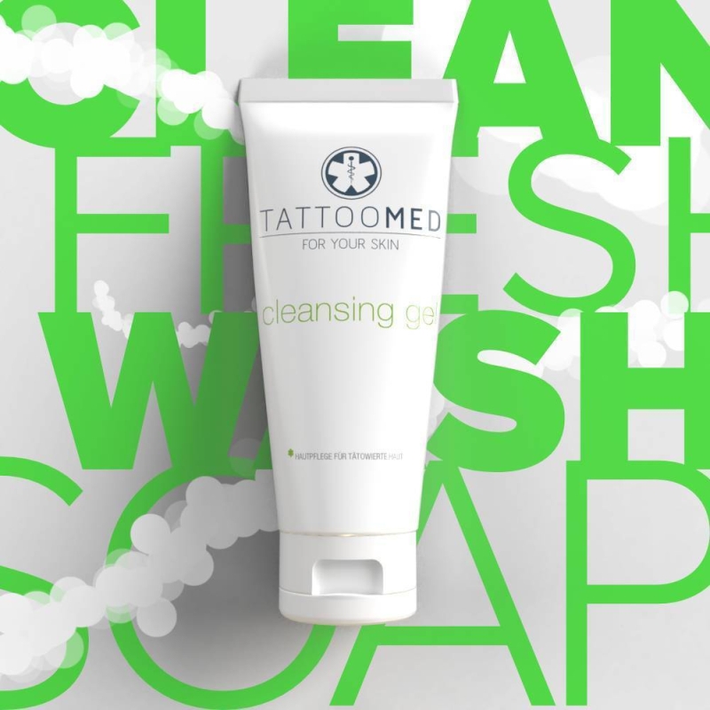 Гел за интензивно почистване на татуировки TattooMed Cleansing Gel — 4