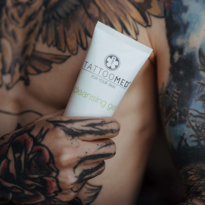 Гел за интензивно почистване на татуировки TattooMed Cleansing Gel — 6
