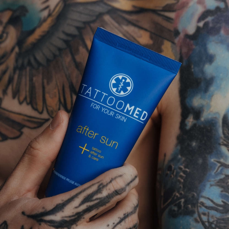 Крем за след излагане на слънце за татуировки TattooMed After sun 100ml — 5