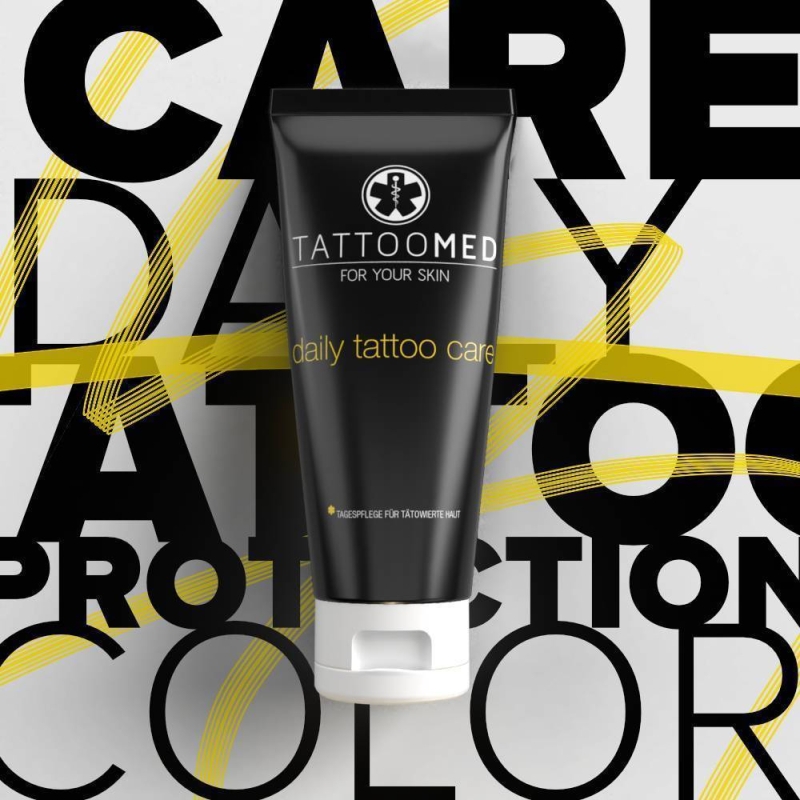 Ежедневна грижа за татуировки със слънцезащита TattooMed Daily Tattoo Care 100ml — 2