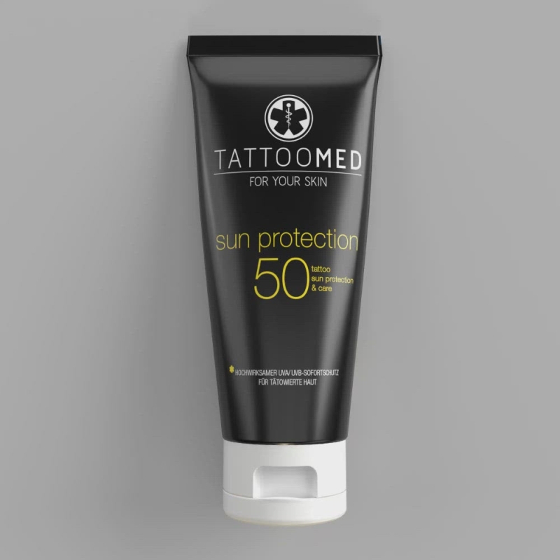 Слънцезащита за татуировки TattooMed Sun Protection SPF50 100ml — 5