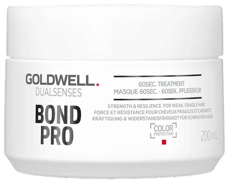 Подсилваща маска за увредена и склонна към накъсване коса Goldwell Dualsenses Bond Pro 60sec. Treatment 200ml — 2