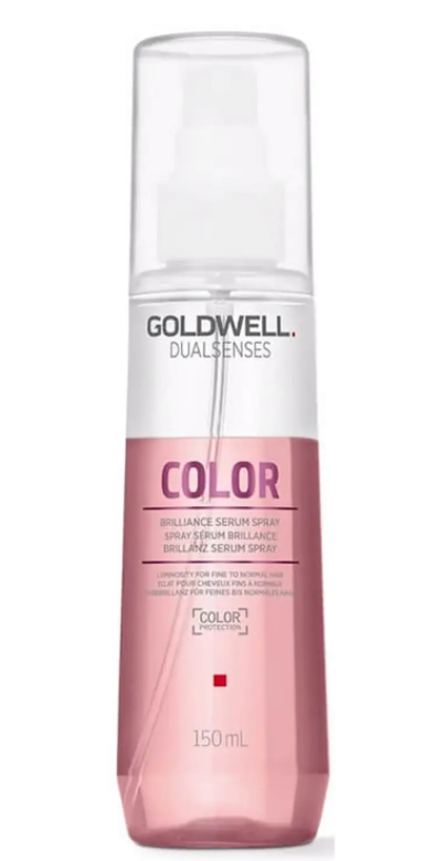 Серум - спрей за нормална до фина, боядисана или естествена коса Goldwell Dualsenses Color Brilliance Serum Spray 150ml — 2