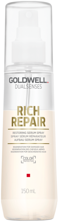 Възстановяващ спрей серум против накъсване за суха и изтощена коса Goldwell Dualsenses Rich Repair Serum Spray 150ml — 2