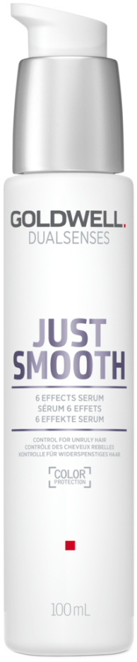 Серум с 6 ефекта за непокорна коса Goldwell Dualsenses Just Smooth 6 Effects Serum 100ml — 2