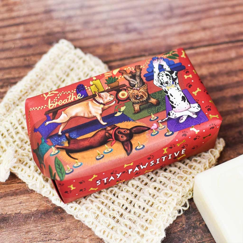 Луксозен растителен сапун - Куче The English Soap Company Wonderful Animals Dog Luxury Vegetable Soap 190g — 3