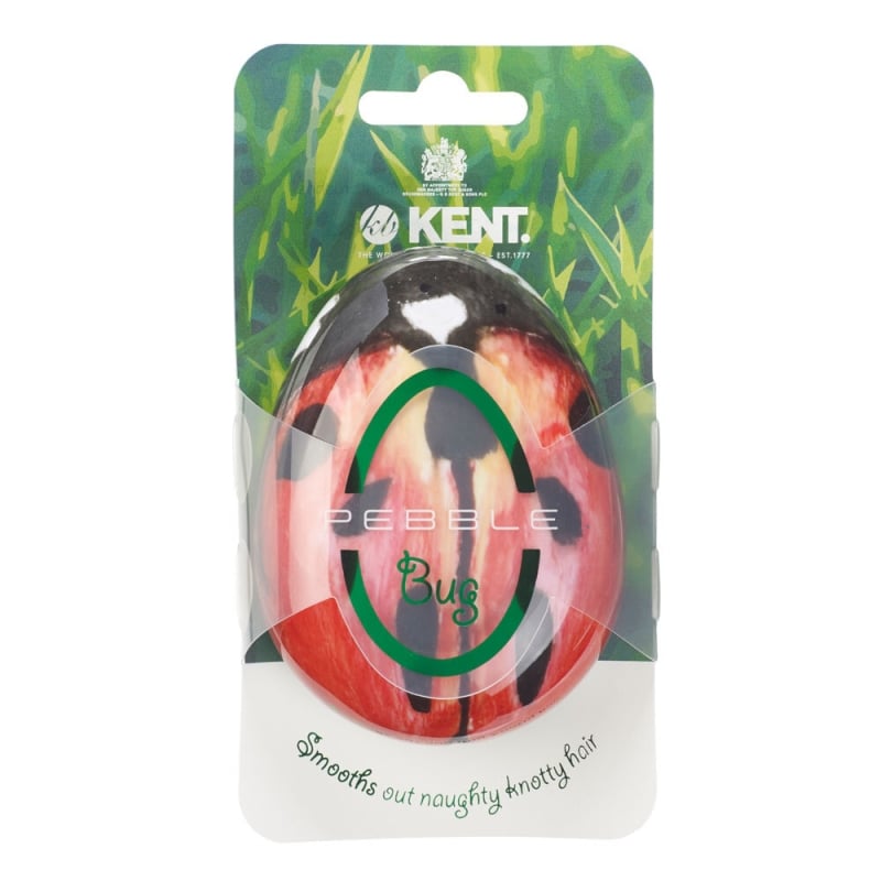 Четка за коса за лесно разресване - Калинка Kent Pebble Ladybug Hair Brush — 5