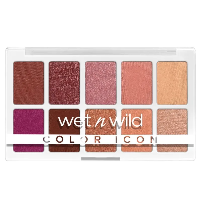 Палитра сенки за очи 10 цвята - Heart & Sol Wet N Wild Color Icon Eyeshadow Palette