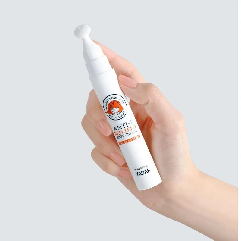 Крем против пъпки Yadah Skin Care Anti-T Red Zero Spot Cream 15ml — 2