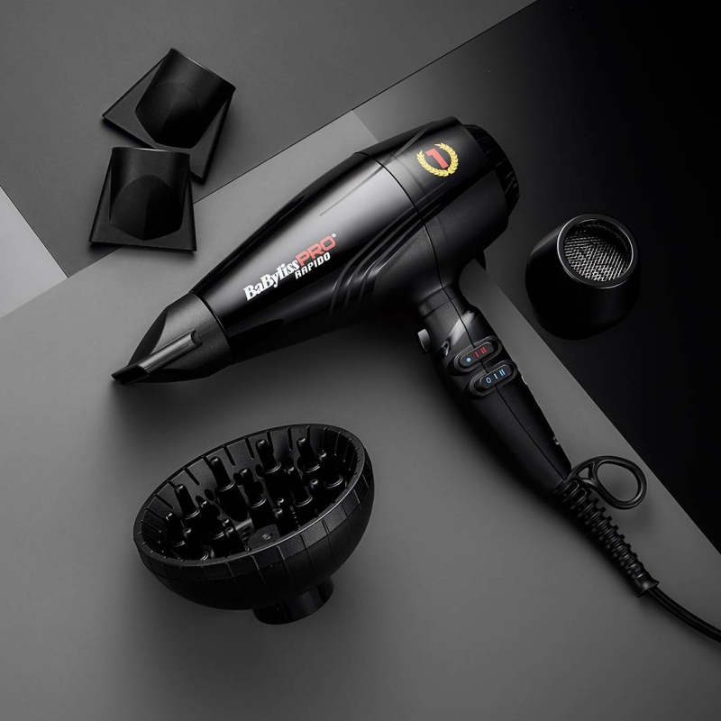 Сешоар BabyLiss Pro Rapido Ultra Light Hair Dryer 2200W (РАЗЛИЧНИ ЦВЕТОВЕ) — 6