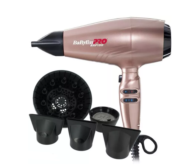 Сешоар BabyLiss Pro Rapido Ultra Light Hair Dryer 2200W (РАЗЛИЧНИ ЦВЕТОВЕ) — 7