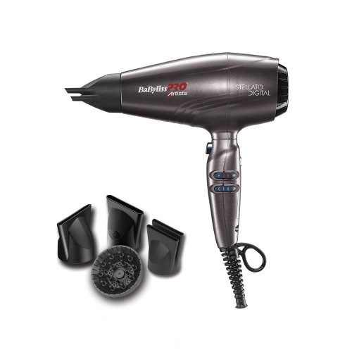 Ултра лек и мощен сешоар BabyLiss Pro Artists Stellato Digital Hair Dryer 2400W BAB7500IE — 2