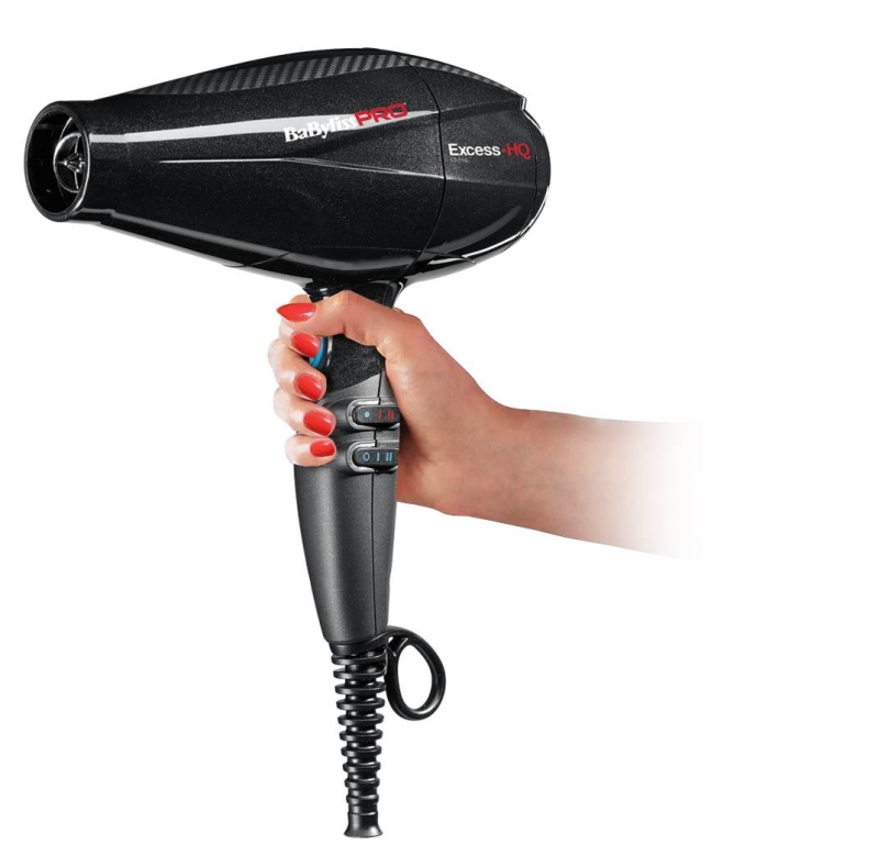 Ултра мощен сешоар BabyLiss Pro Excess HQ Ionic Hair Dryer 2600W BAB6990IE — 3
