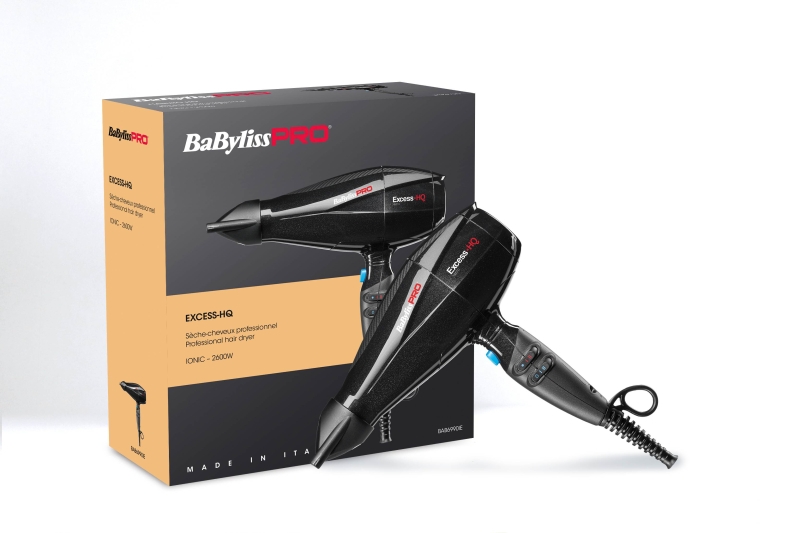 Ултра мощен сешоар BabyLiss Pro Excess HQ Ionic Hair Dryer 2600W BAB6990IE — 4