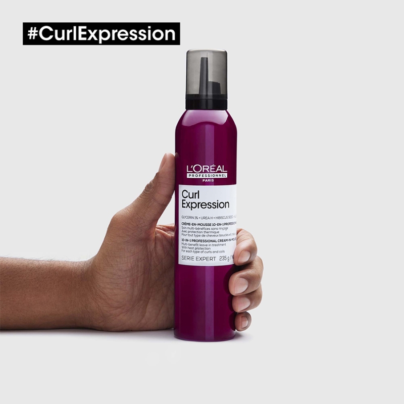 Интензивна грижа за къдрава коса 10-в-1​ Loreal Professionnel Curl Expression 10-In-1 Cream-In-Mousse 250ml — 2