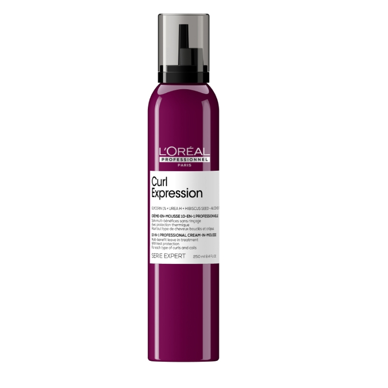 Интензивна грижа за къдрава коса 10-в-1​ Loreal Professionnel Curl Expression 10-In-1 Cream-In-Mousse 250ml