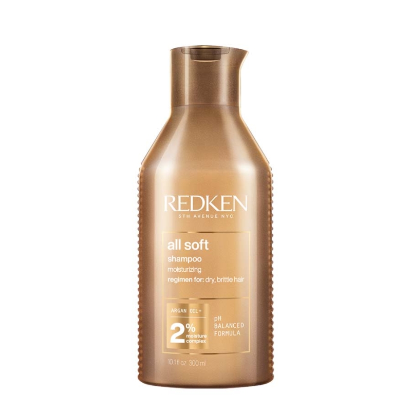 Хидратиращ комплект шампоан и балсам за суха коса с арган Redken All Soft — 4