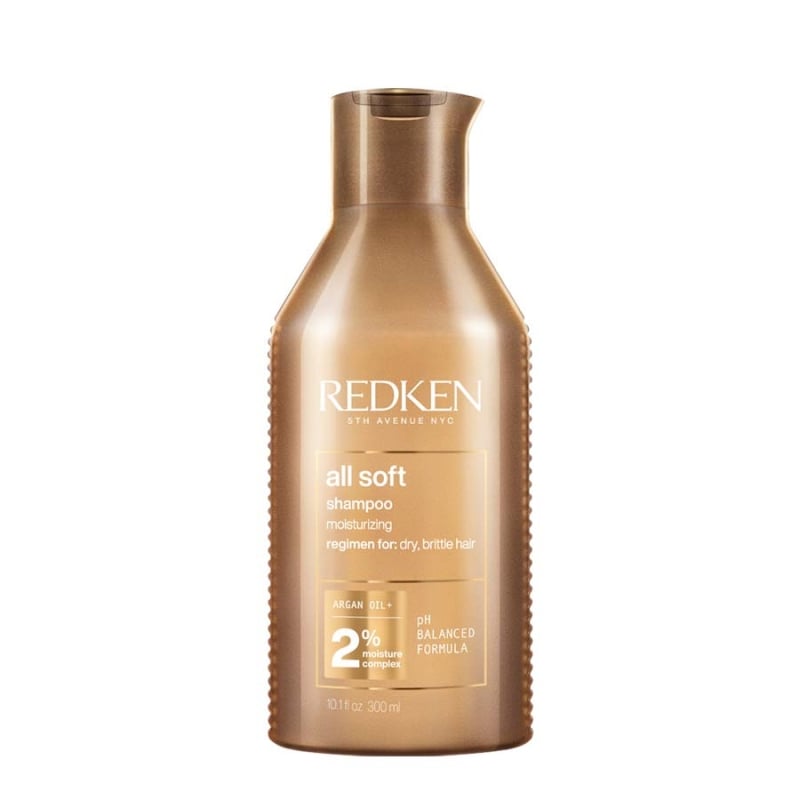 Хидратираща рутина за суха коса с арган Redken All Soft — 4