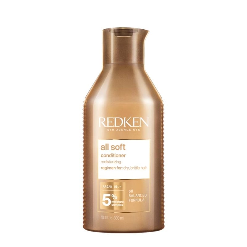 Хидратираща рутина за суха коса с арган Redken All Soft — 5