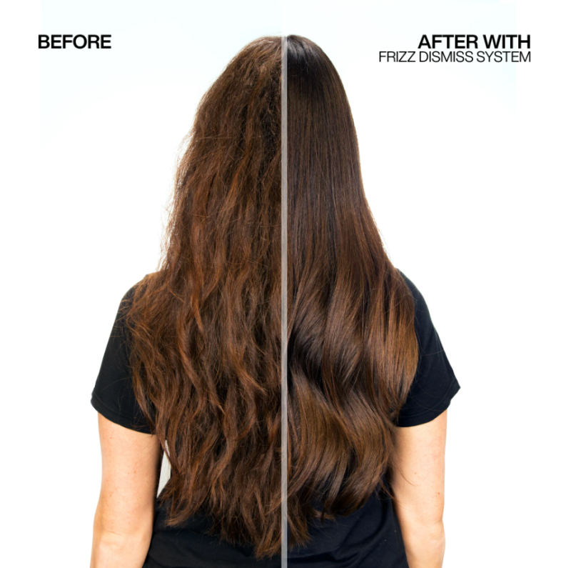 Изглаждаща маска с анти-фриз ефект за непокорна коса Redken Frizz Dismiss Frizz Dismiss Mask 250ml — 4
