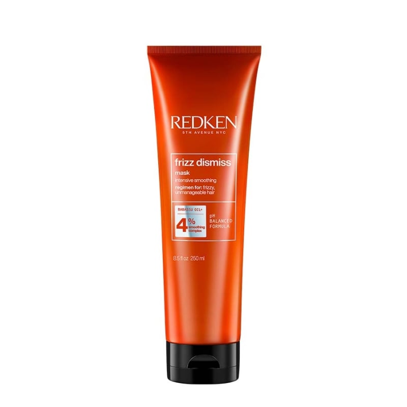 Изглаждаща маска с анти-фриз ефект за непокорна коса Redken Frizz Dismiss Frizz Dismiss Mask 250ml