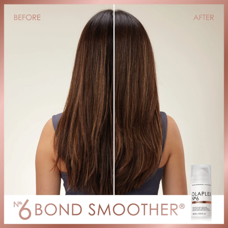 Изглаждащ и възстановяващ крем за боядисана и увредена коса Olaplex No.6 Bond Smoother 100ml — 3