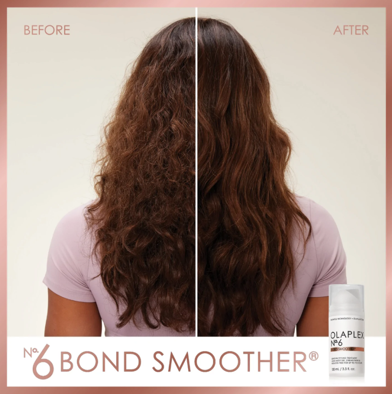 Изглаждащ и възстановяващ крем за боядисана и увредена коса Olaplex No.6 Bond Smoother 100ml — 4