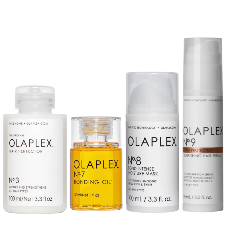 Сет за копринено гладка коса Olaplex No.3, No.7, No.8, No.9