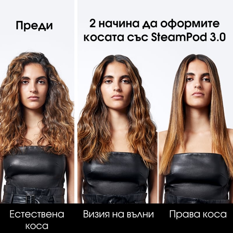 Професионална преса за коса с пара Loreal Professionnel Professional Styler SteamPod 3.0 — 7