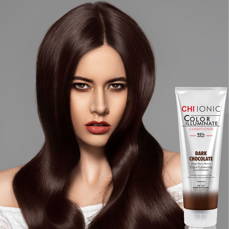 Оцветяващ балсам CHI Color Illuminate Conditioner Dark Chocolate 251ml