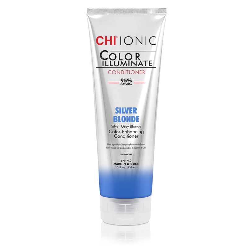 Оцветяващ балсам CHI Color Illuminate Conditioner Silver Blonde 251ml — 2