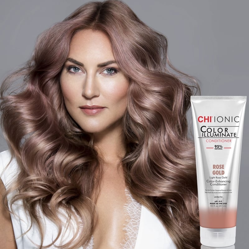 Оцветяващ балсам CHI Color Illuminate Conditioner Rose Gold 251ml