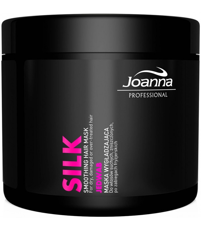 Подхранваща маска с копринени протеини за суха и увредена коса Joanna Professional Silk Smoothing Mask 500 ml — 2