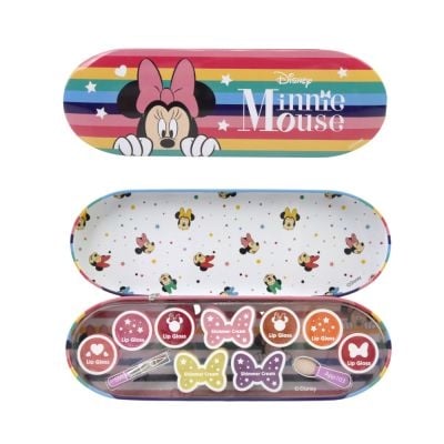 Детски комплект за лице и устни в метална кутия Markwins Minnie Mouse 1580148