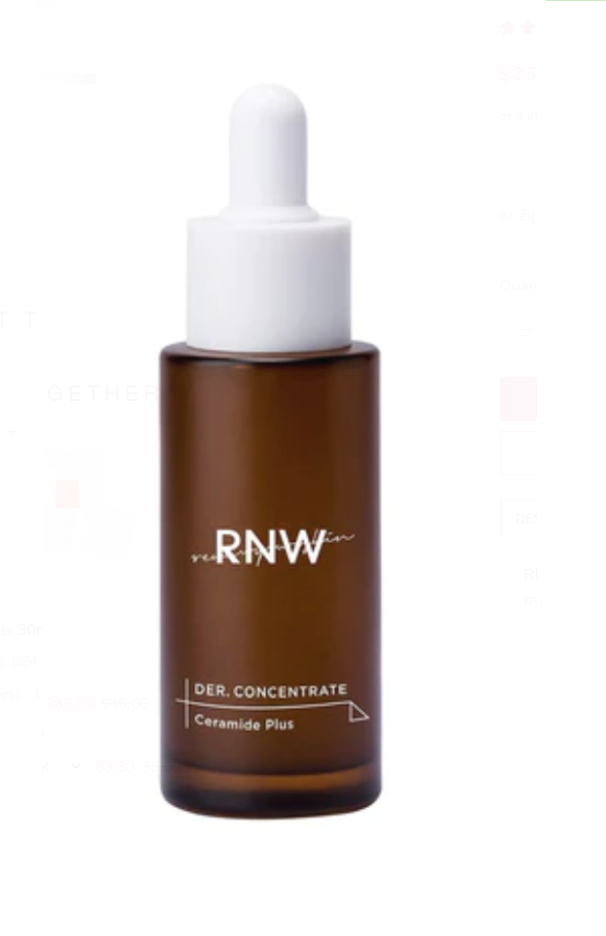 Серум за лице със серамиди RNW DER.CONCENTRATE Ceramide Plus 30ml — 2